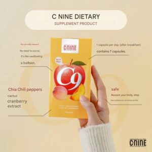 C9 C-NINE Capsules Detox Weight Management Supplement 7 Pills Thailand