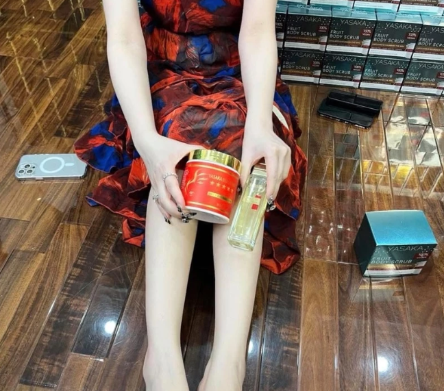 Yasaka Lotion Scrub Oil Set