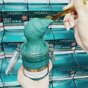 Yasaka Lotion Scrub Oil Set with lotion 500g scrub 500g and body oil 150ml