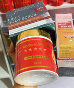 Yasaka Lotion Scrub Oil Set