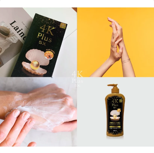 4K PLUS 5X Whitening Perfect Arbutin Lotion