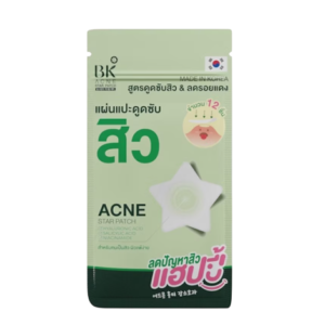 BK Acne Star Patch 12mm 12 pieces acne spot care patches