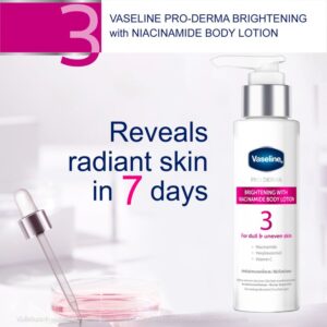 Vaseline Pro Derma Body Serum Lotion for Dull Skin