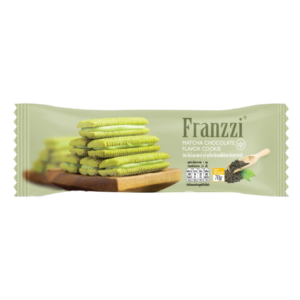 Franzzi Matcha Chocolate Cookie Sticks Green