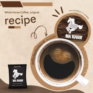 White Horse Black Ginger Ginseng Coffee Thailand