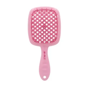 Joyous hair brush detangling comb pink smooth styling anti tangle hairbrush