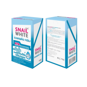 Namu Life Snailwhite Hydrating Cream snail mucin moisturizing face cream sachet skincare product