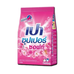 Pao Super Soft Laundry Detergent Powder 750g long lasting fragrance deep clean detergent