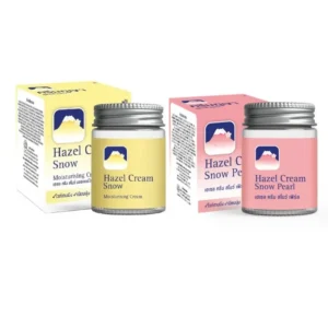 Fuji Hazel Cream Snow yellow and Snow Pearl pink moisturizing face cream Thailand