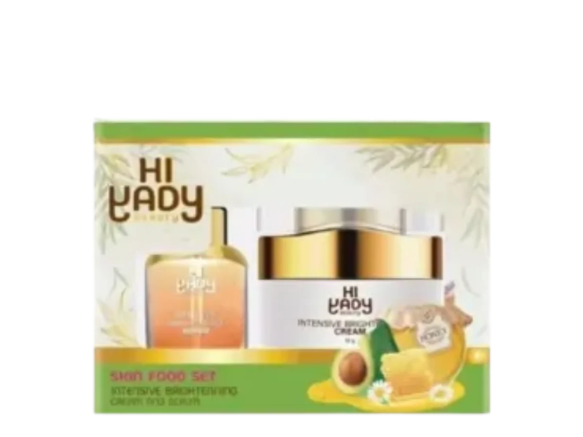Hiyady Skin Food Set Cream and Serum Anti Aging Brightening