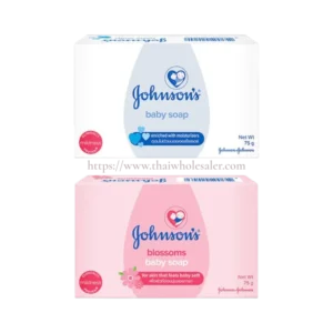 Johnson's Baby Soap 75g white and pink Thailand