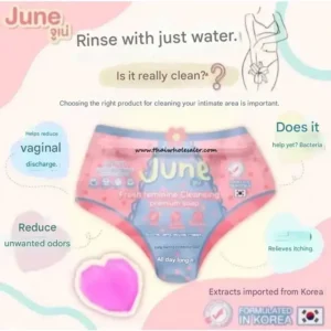 June Fresh Feminine Cleansing Soap Thailand 50g