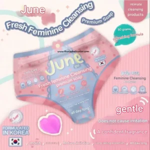 June Fresh Feminine Cleansing Soap Thailand 50g