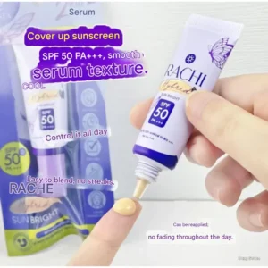 RACHI Hybrid Sun Bright SPF50 PA+++ Makeup Sunscreen Cream Thailand (1)