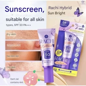 RACHI Hybrid Sun Bright SPF50 PA+++ Makeup Sunscreen Cream Thailand (1)