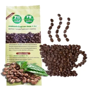 Retog 7 Steps Instant Coffee Detox Coffee 79 Refill 100g Thailand