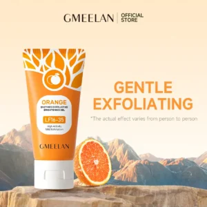 Gmeelan Orange Enzymes Exfoliating Brightening Gel Scrub 50g