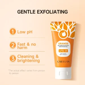 Gmeelan Orange Enzymes Exfoliating Brightening Gel Scrub 50g