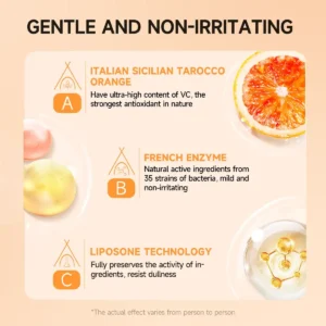 Gmeelan Orange Enzymes Exfoliating Brightening Gel Scrub 50g