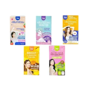 Joji Secret Young Hair Removal Skin Care Sachet Set Thailand 30g 50g