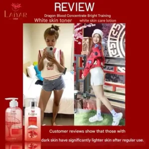 Laiyar Dragon Blood Concentrate Brightening Toner 500ml Thailand