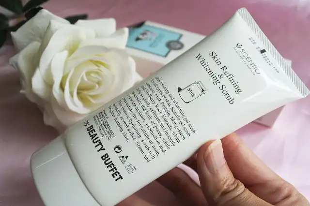 Beauty Buffet Scentio Skin Refining & Brightening Scrub Milk Plus Whitening Gel Scrub 100ml