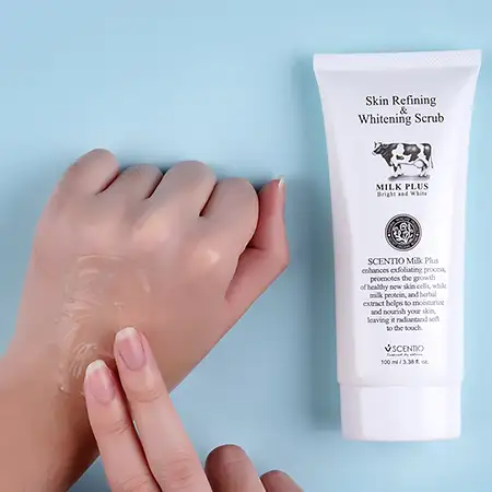 Beauty Buffet Scentio Skin Refining & Brightening Scrub Milk Plus Whitening Gel Scrub 100ml