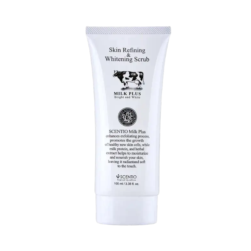 Beauty Buffet Scentio Skin Refining & Brightening Scrub Milk Plus Whitening Gel Scrub 100ml