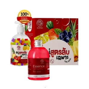 Mayziio Secret Formula Soap and Essence Serum Brightening Body Wash Set 500ml