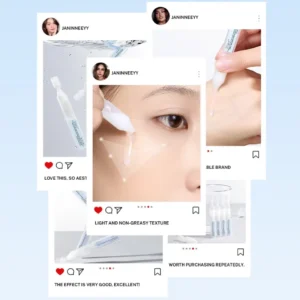 Teashell Triple Whitening & Moisturizing Serum Ampoule Niacinamide Brightening Serum 1.5ml vials