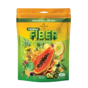 Faiicawaii Fiber Dietary Supplement Pineapple Papaya Flavor