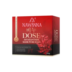 NAWANNA Na-Na Dose Astaxanthin Facial Soap Brightening Cleansing Bar 30g