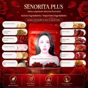 Senorita Plus Dietary Supplement Capsules 1 Bag 10 Capsules