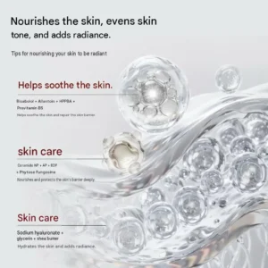 Teashell Niacinamide Brightening Skin Essence Cream – Hydrating Facial Moisturizer for Radiant, Even-Looking Skin
