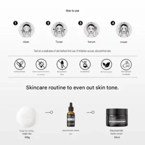 Teashell Niacinamide Brightening Skin Essence Cream – Hydrating Facial Moisturizer for Radiant, Even-Looking Skin