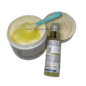 Gluta Pink Lotion Serum Set