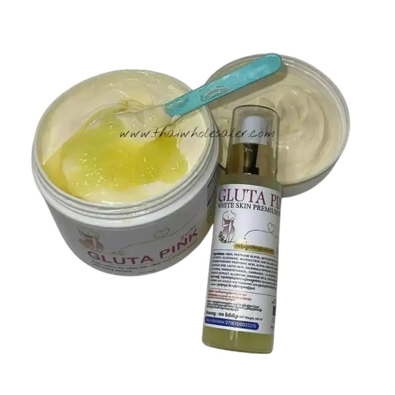 Gluta Pink Lotion Serum Set